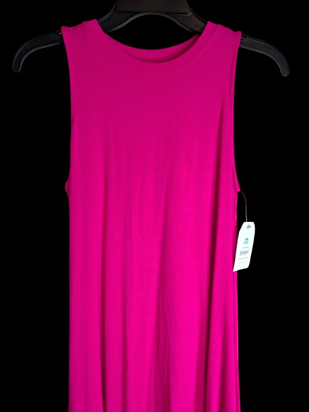 Sleeveless Pink Summer Dress With Pockets Size XS